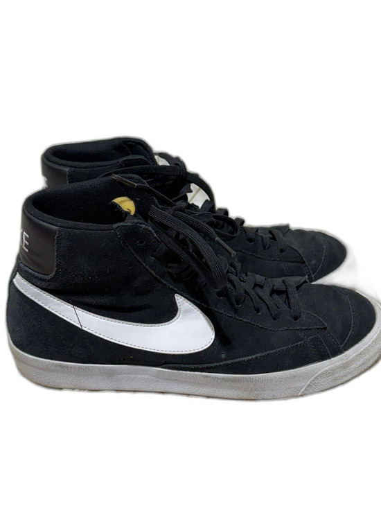 Nike Men\'s Blazer Mid \'77 Vintage High Top Sneakers Black Suede 11.5 main image 4